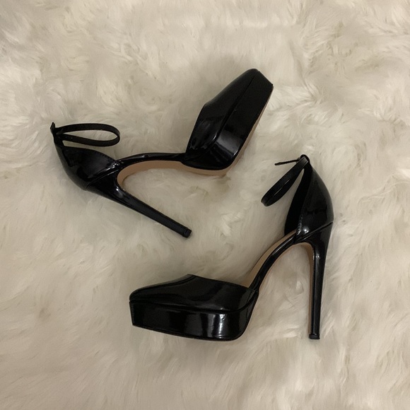 Shoe Dazzle Shoes - 🔥 Patent Leather Black Stiletto Heel